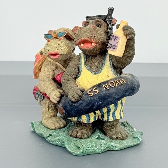 Boyds Bears & Friends Hippolita and Hugo D. Nile..."Sink‎ Or Swim" Vintage - Picture 1 of 9